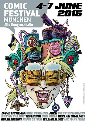 Plakat Comicfestival München 2015