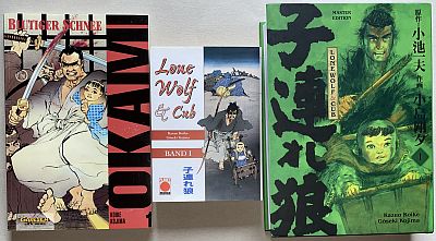 Lone Wolf & Cub Nr. 1 von Carlsen, Planet Manga und Panini (Master Edition)