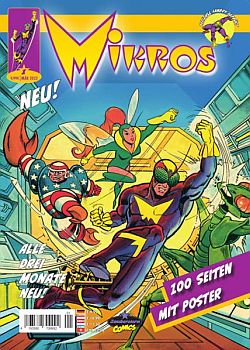 Mikros Magazin, Heft 1: Die Geburt der Helden, Bastei-Cover