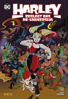 Harley zerlegt das DC-Universum (Panini)