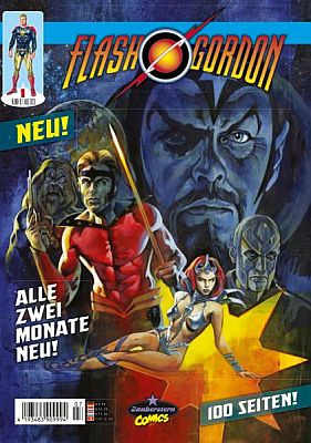 Flash Gordon Magazin 1 - Cover von Timo Wuerz